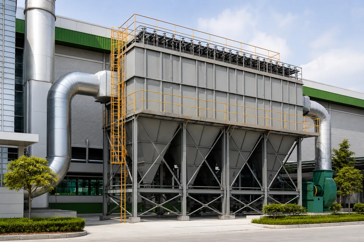 Professional air-pollution-control plant installation